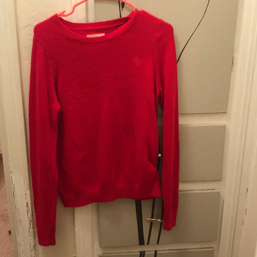 Adorable red sweater